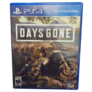 PlayStation 4 PS4 Days Gone Video Game Rated M For Mature 17+